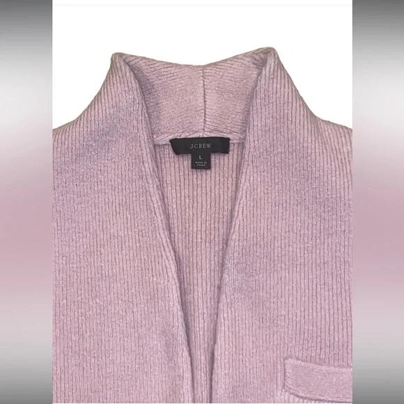 *NWT* J.Crew Cocoon Sweater Blazer in Dried Violet - Picture 8 of 11
